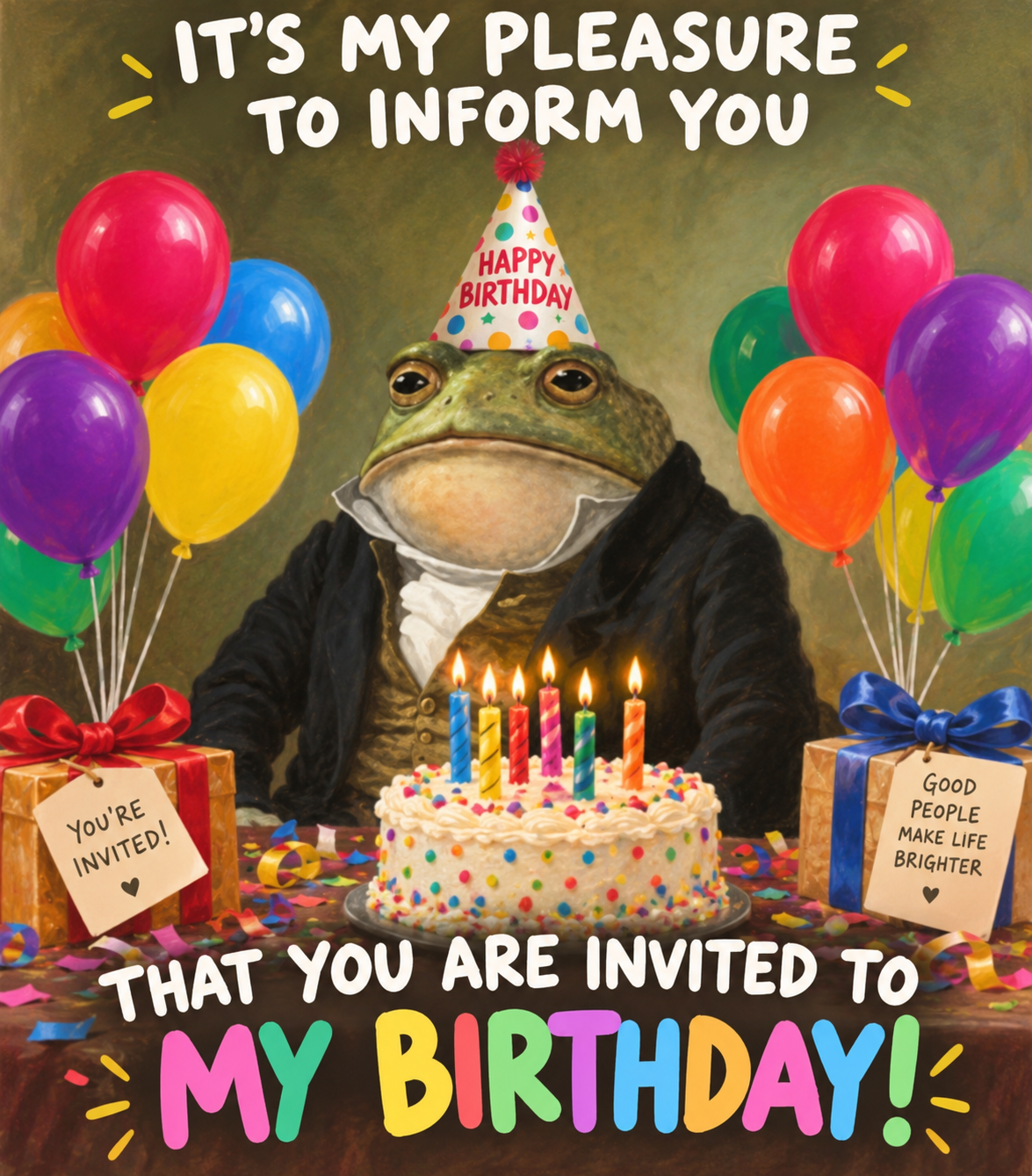 Birthday invitation
